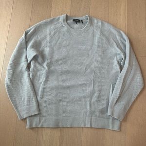 Theory Cashmere Sweater- Light Grey- Sixe XL